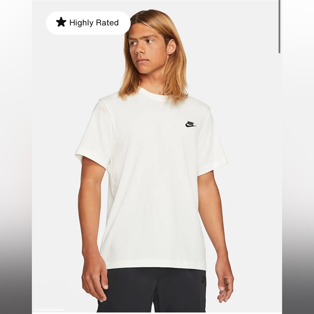 NIKE T SHIRT | LARGE | WHITE